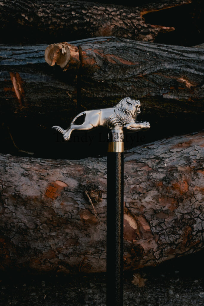 lion Hiking Stick